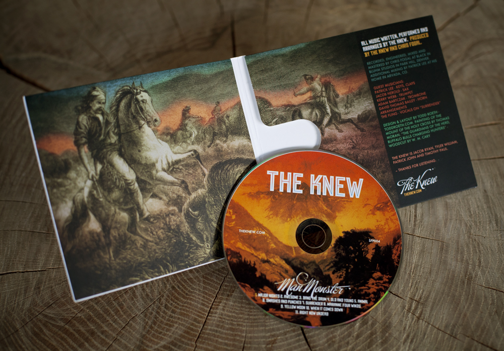 The Knew, CD Package design - Todd Roeth
