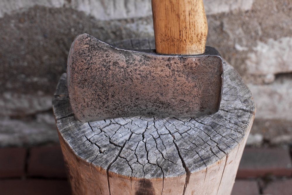 The Natural, restored axe - Todd Roeth