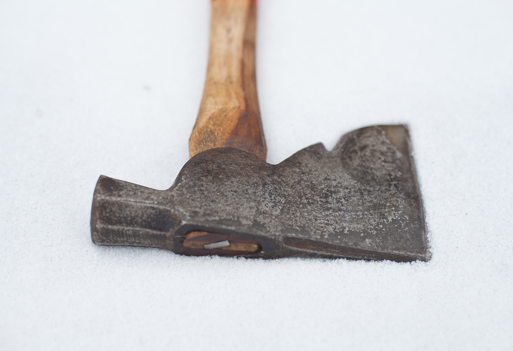 Restored Half Hatchet - Todd Roeth