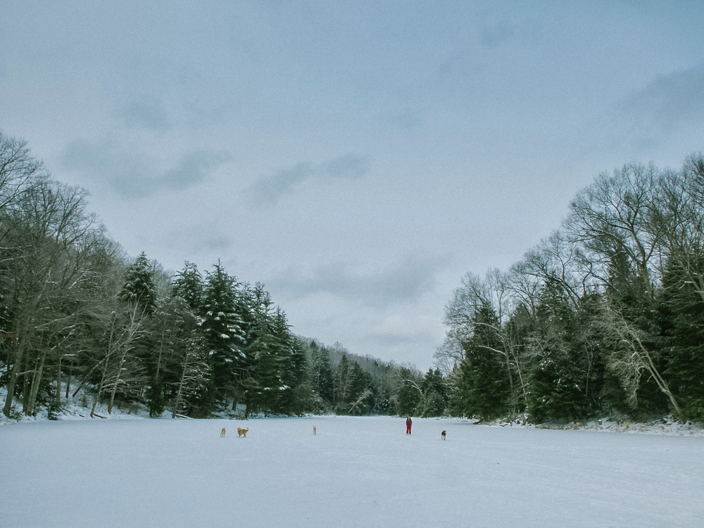 Ice Fishing, Winter 2014 - Todd Roeth