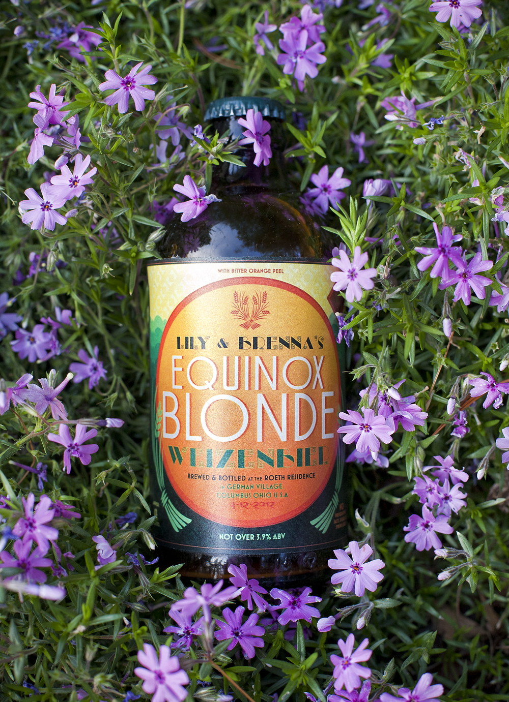 Lily & Brenna's Equinox Blonde, Weizenbier #7 - Todd Roeth