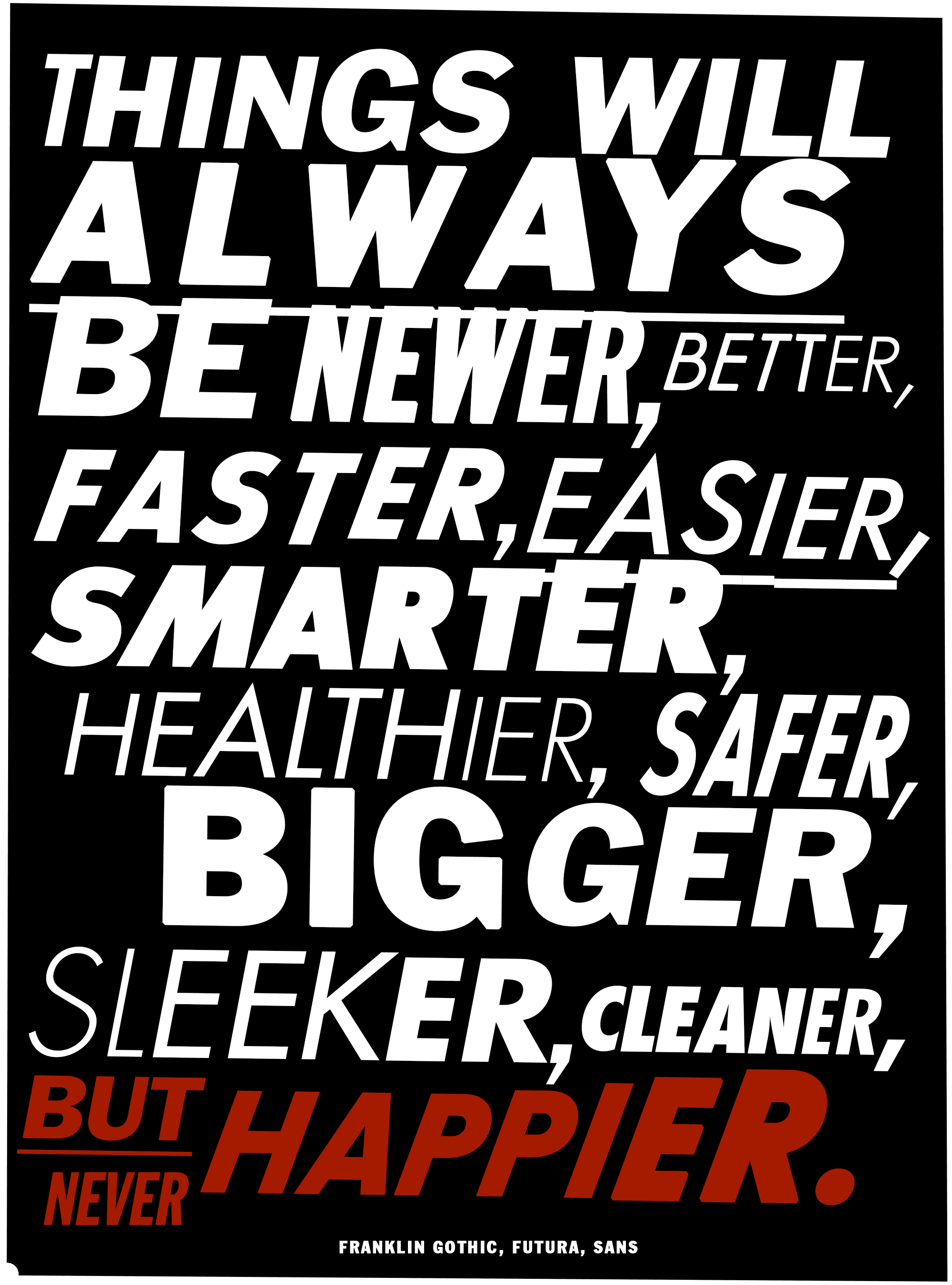 Faster, Bigger, Better - Todd Roeth