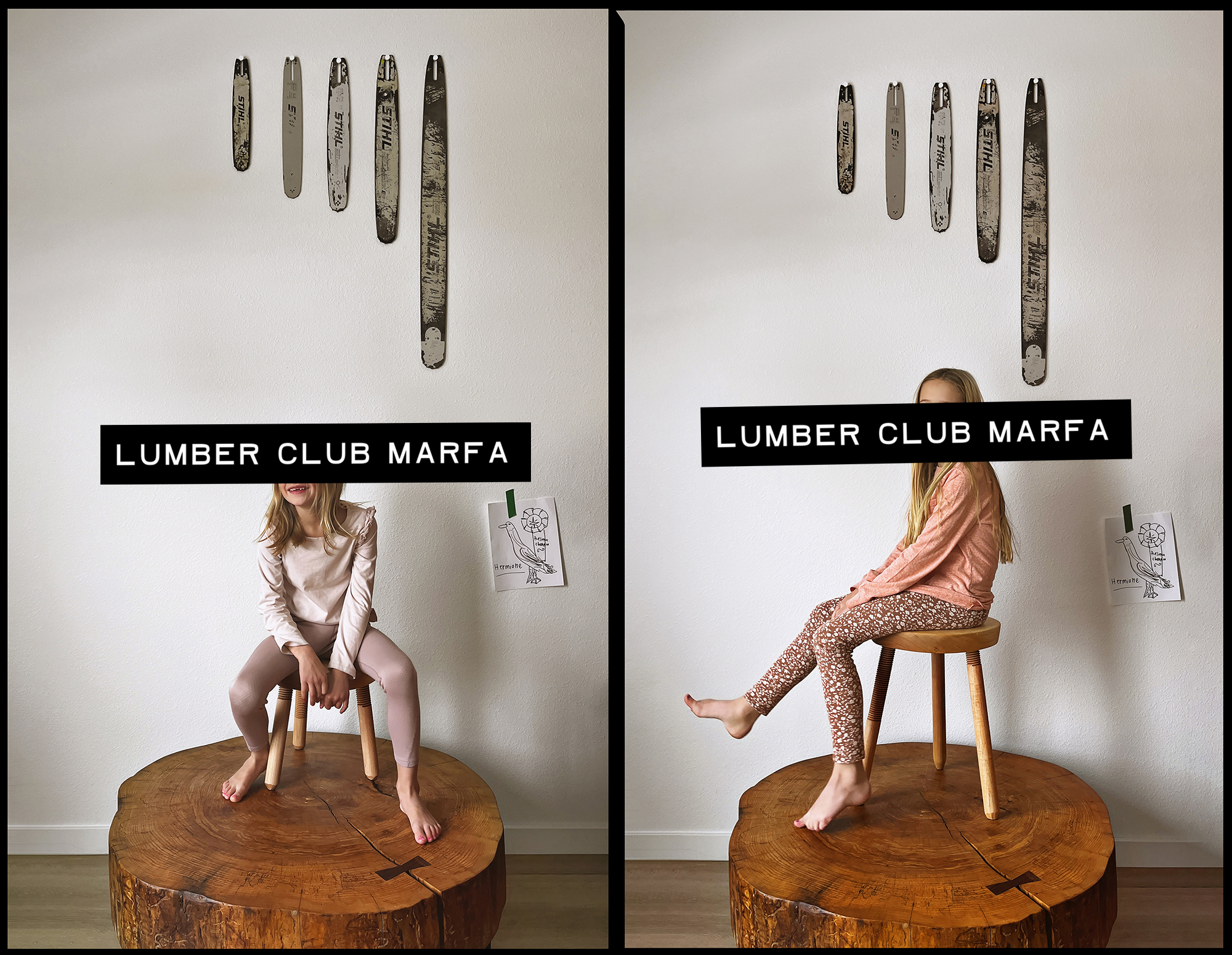 Lumber Club Marfa Stools - Todd Roeth